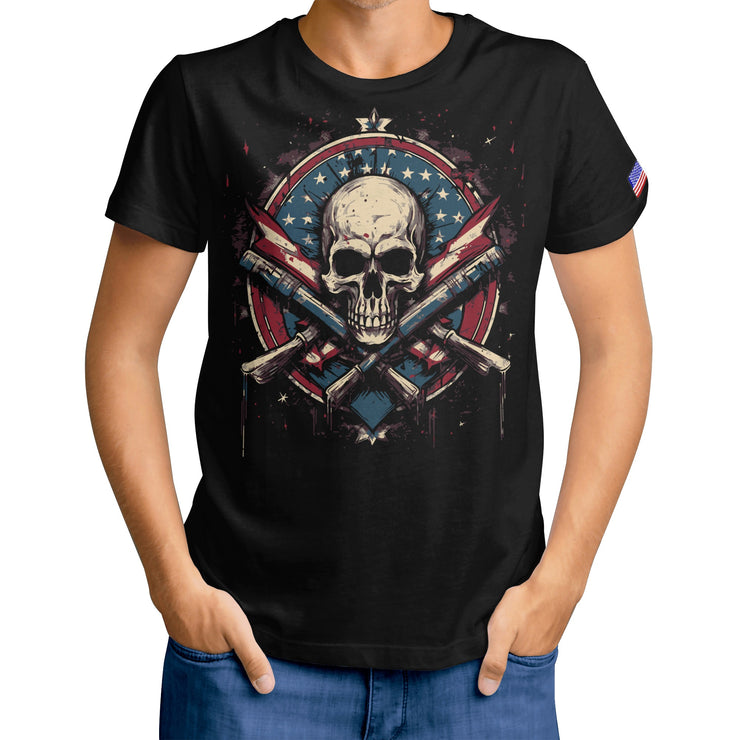Southern American Skull Tee