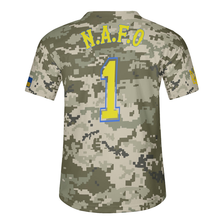 Ukraine NAFO Army Baseball Jersey