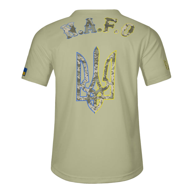 Coyote Camo Short Sleeve Baseball Jersey