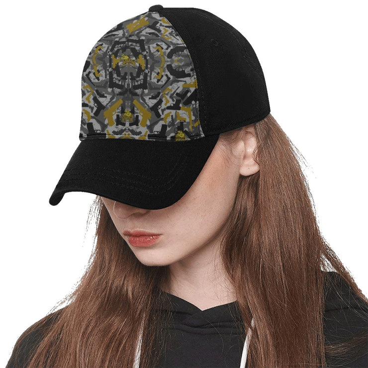 "Dark Bronze Gun" Camo Toad Unisex Baseball Cap