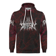 Dark Starsky Red/Black Heavy Metal Design Premium Hoodie (Starsky's Personal Choice)