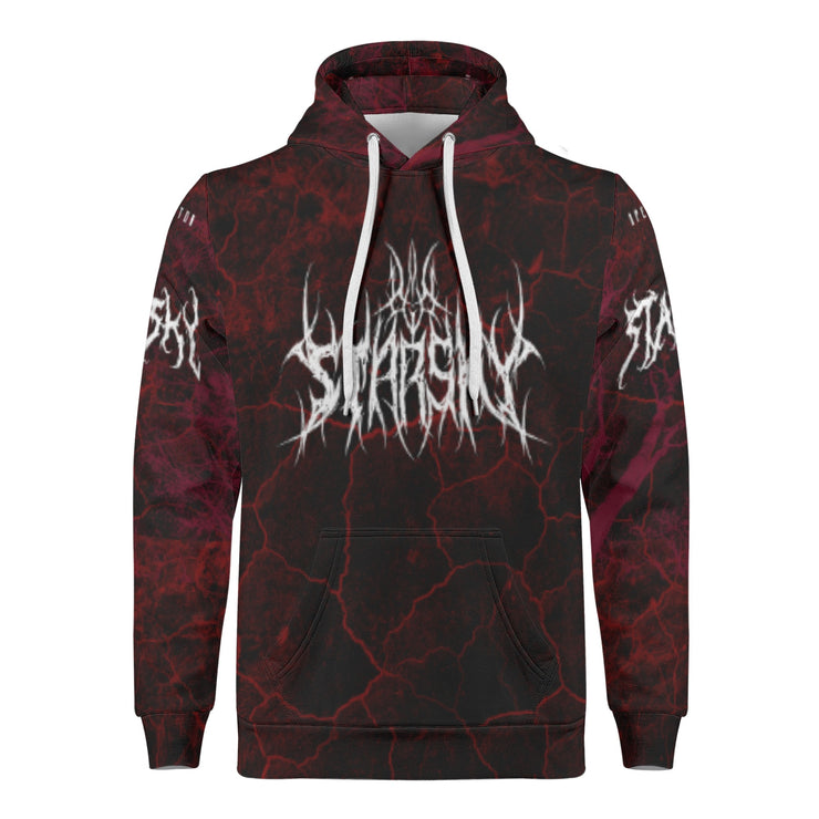 Dark Starsky Red/Black Heavy Metal Design Premium Hoodie (Starsky's Personal Choice)