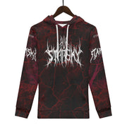Dark Starsky Red/Black Heavy Metal Design Premium Hoodie (Starsky's Personal Choice)