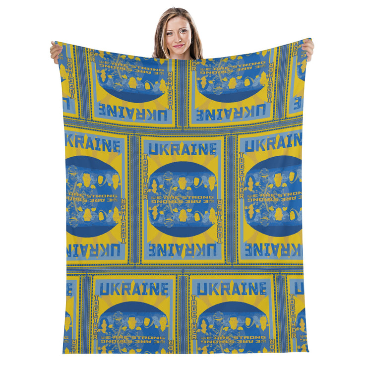 Long Vertical Flannel Breathable Blanket (Design 1)(4 Sizes)