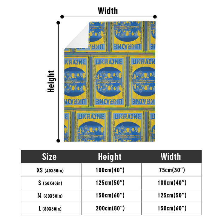 Long Vertical Flannel Breathable Blanket (Design 1)(4 Sizes)