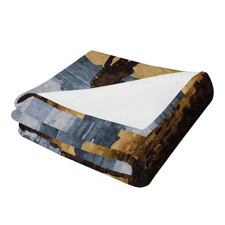 Long Vertical Flannel Breathable Blanket (Design 2)(4 Sizes)