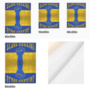 Long Vertical Flannel Breathable Blanket (Design 3)(4 Sizes)