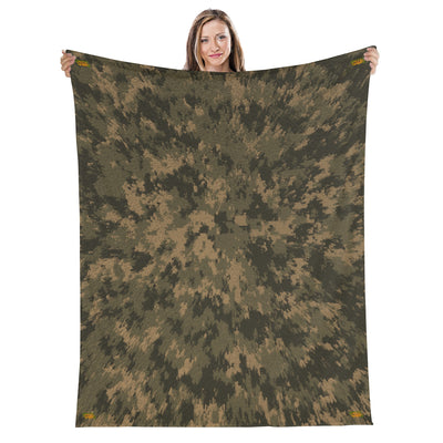 Long Vertical Flannel Breathable Blanket (Design 6)(4 Sizes)