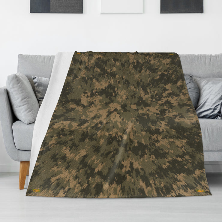 Long Vertical Flannel Breathable Blanket (Design 6)(4 Sizes)