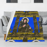 Long Vertical Flannel Breathable Blanket (Design 7)(4 Sizes)