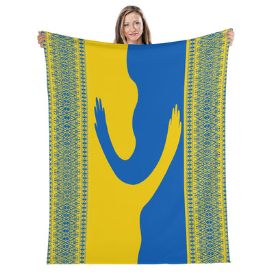 Long Vertical Flannel Breathable Blanket (Design 8)(4 Sizes)