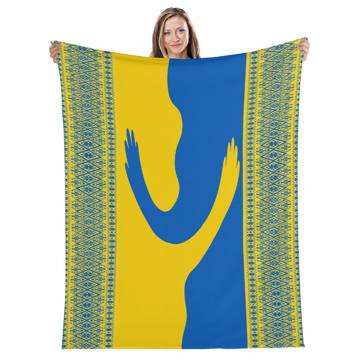 Long Vertical Flannel Breathable Blanket (Design 8)(4 Sizes)