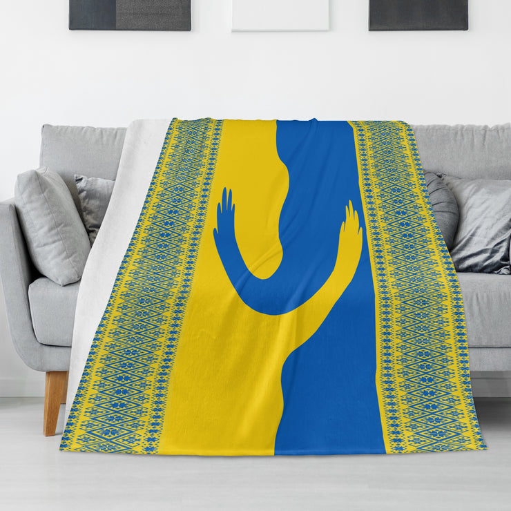 Long Vertical Flannel Breathable Blanket (Design 8)(4 Sizes)