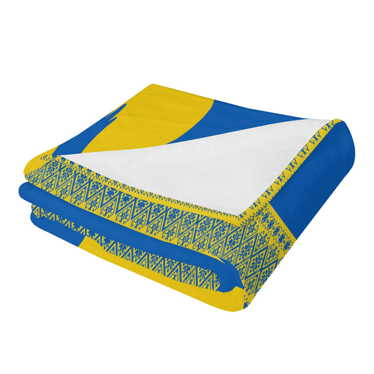 Long Vertical Flannel Breathable Blanket (Design 8)(4 Sizes)