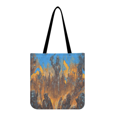 Original Art Clothe Tote Bag Ukrainian Design 4