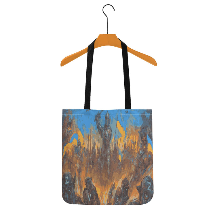 Original Art Clothe Tote Bag Ukrainian Design 4