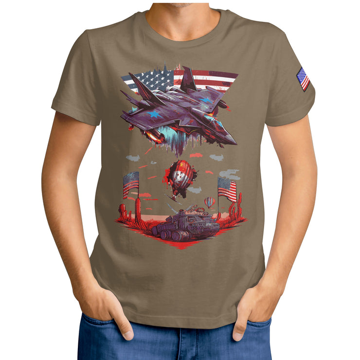 Chinese Balloon Vs F16 Tee