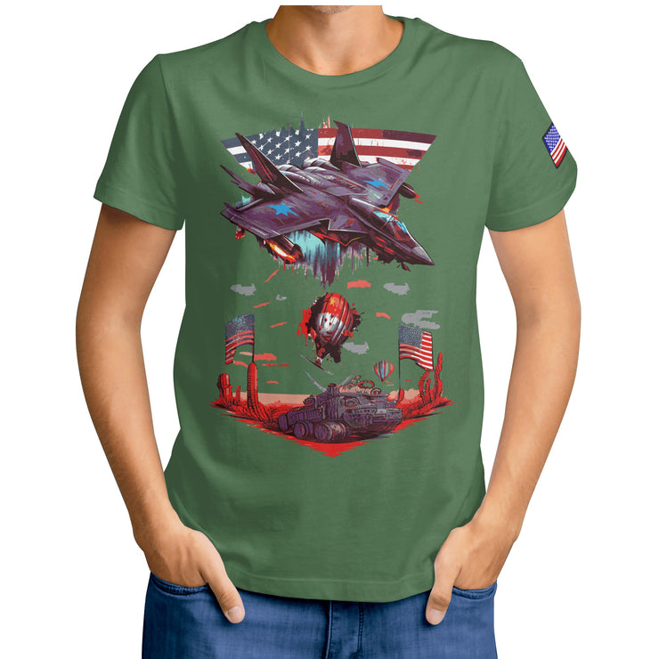 Chinese Balloon Vs F16 Tee
