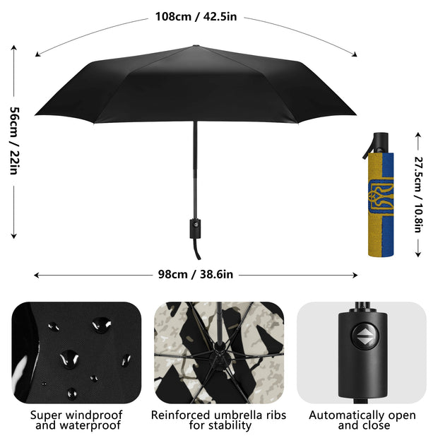 Operator Starsky Logo Fully Auto Open & Close Umbrella