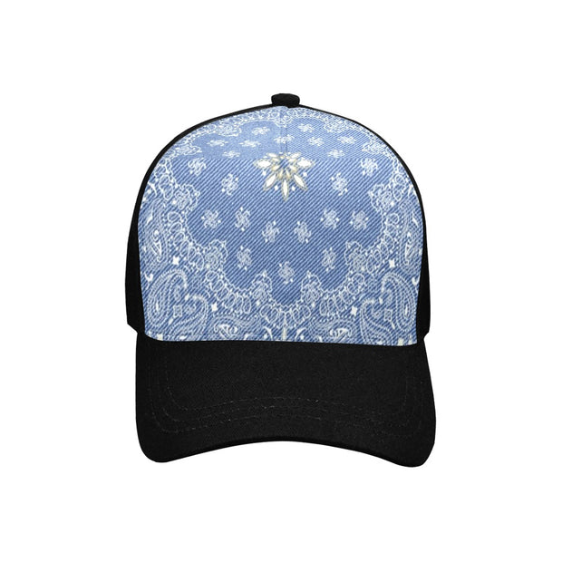 [[ Blue Bandanna ]] Unisex Baseball Cap