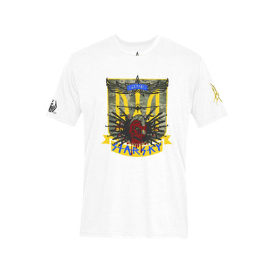 White FSP Gamer Logo Style Emblem Tee (Ships USA Customers ONLY)