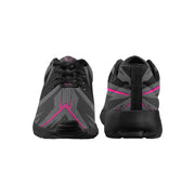 [[ Dark Side Pink ]] Riotic Wear Running Mesh Knit Shoes - Black