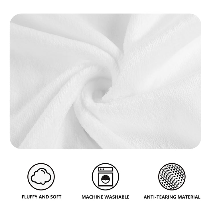 Long Vertical Flannel Breathable Blanket (Design 2)(4 Sizes)