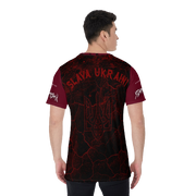 Dark Starsky Red/Black Heavy Metal Design Premium Tee