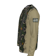 "Classic Real Gun" Camo Toad Premium Long Sleeve Tee