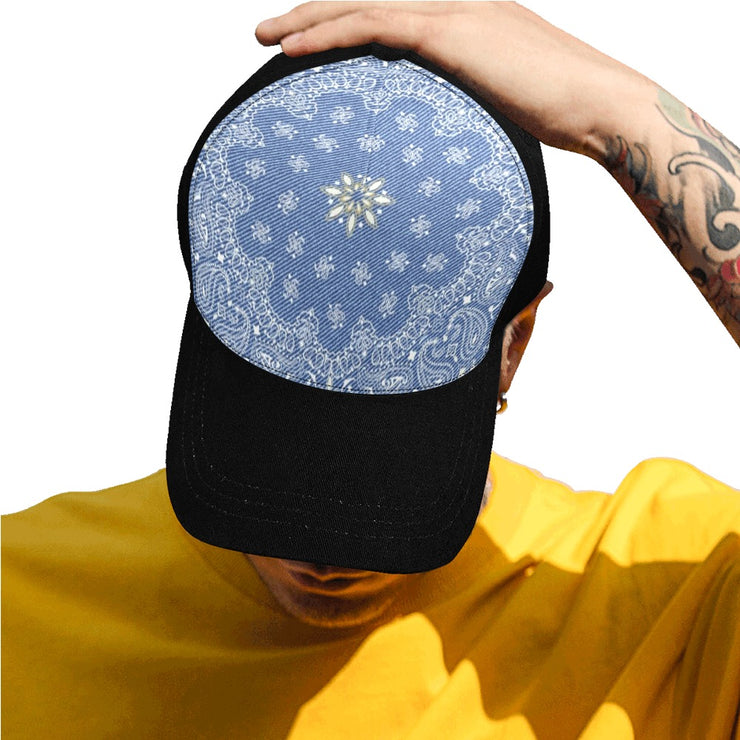 [[ Blue Bandanna ]] Unisex Baseball Cap