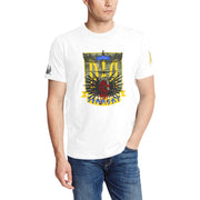 White FSP Gamer Logo Style Emblem Tee (Ships USA Customers ONLY)