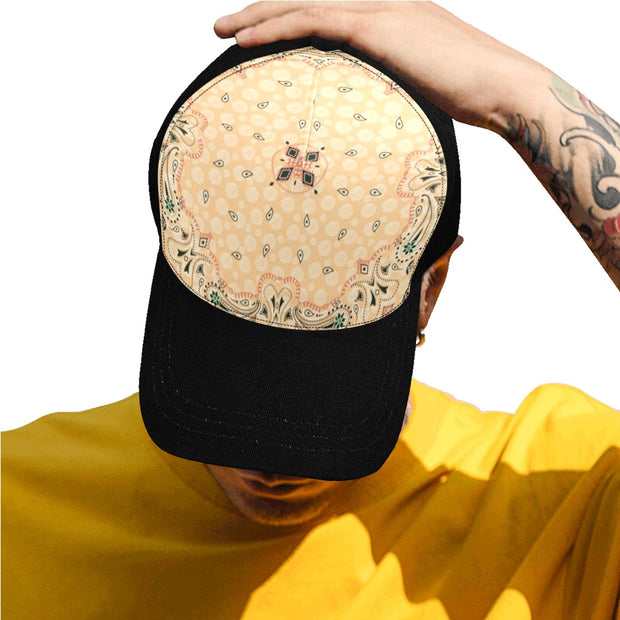 [[ Yellow Bandanna ]] Unisex Baseball Cap