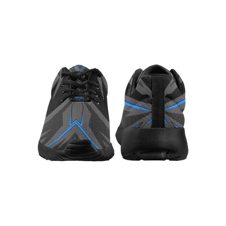 [[ Dark Side Blue ]] Riotic Wear Running Mesh Knit Shoes - Black