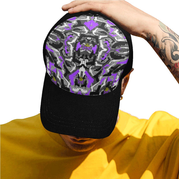 "Purple Gun" Camo Toad Unisex Baseball Cap
