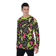 "Pink/Lime Sexy" Camo Toad Long Sleeve Tee