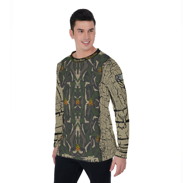 "Classic Real Gun" Camo Toad Premium Long Sleeve Tee
