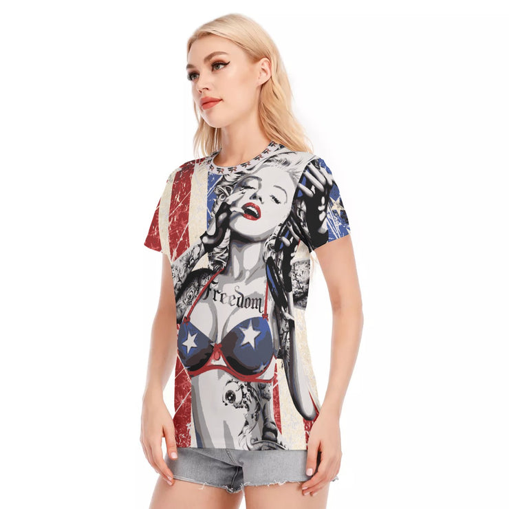 [[ American Monroe ]] Lady Premium Tee