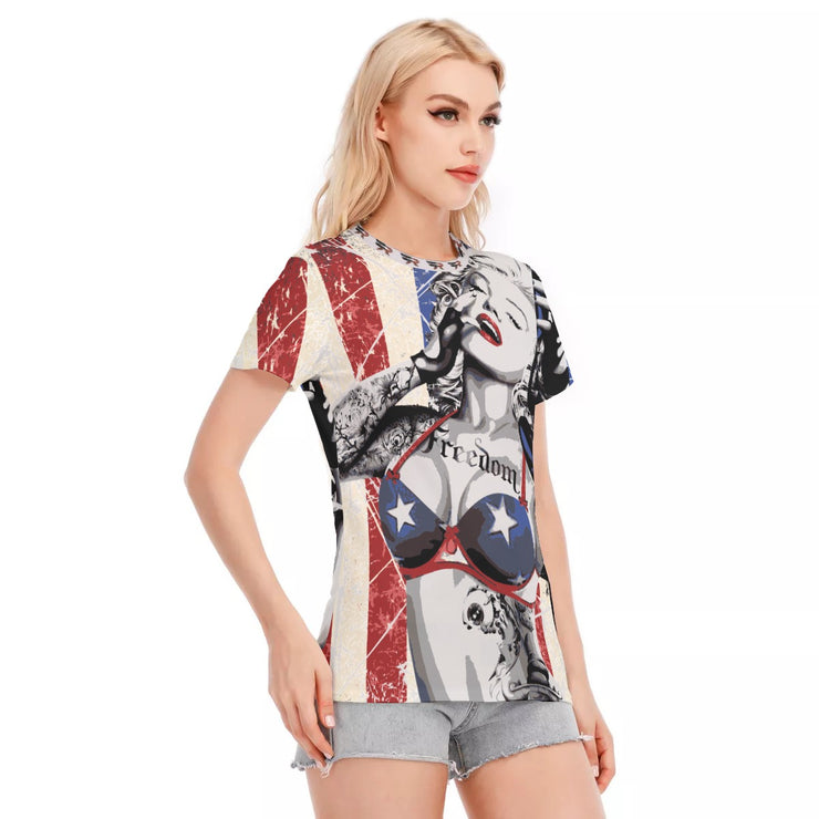 [[ American Monroe ]] Lady Premium Tee