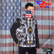 "Patriot Gun Edition" Camo Toad Hoodie w/Face Cover