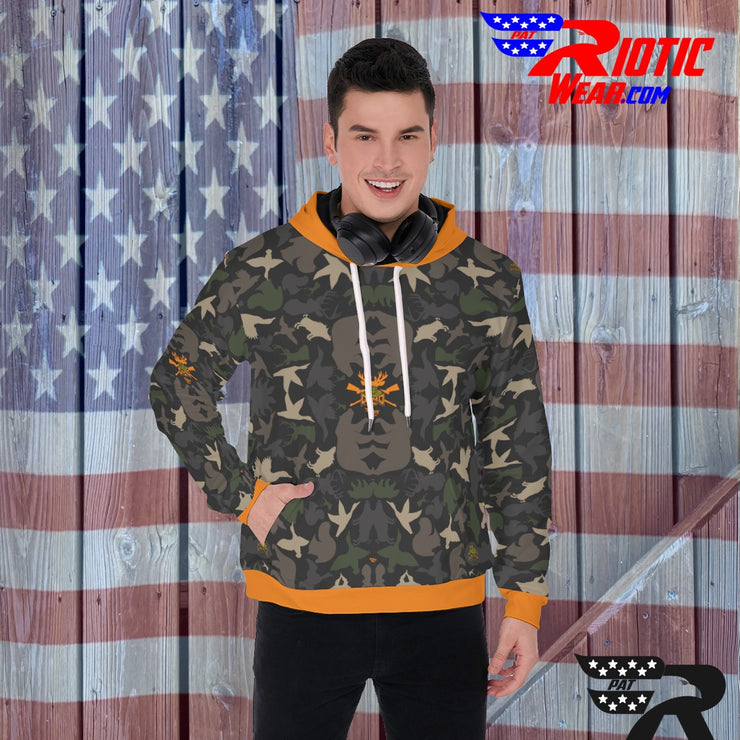 NEW DESIGN "Classic-Color Hunting" Camo Toad Hoodie