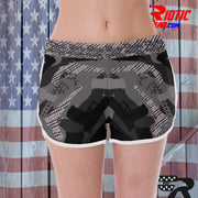 "Bur-Berry Gun" Camo Toad Ladies Track & Field Shorts