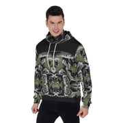 "Olive Color-Block Gun" Camo Toad Hoodie
