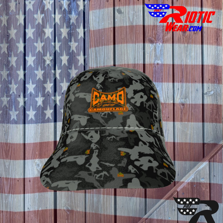 "Dark Sexy" Camo Toad Snap-Back Cap