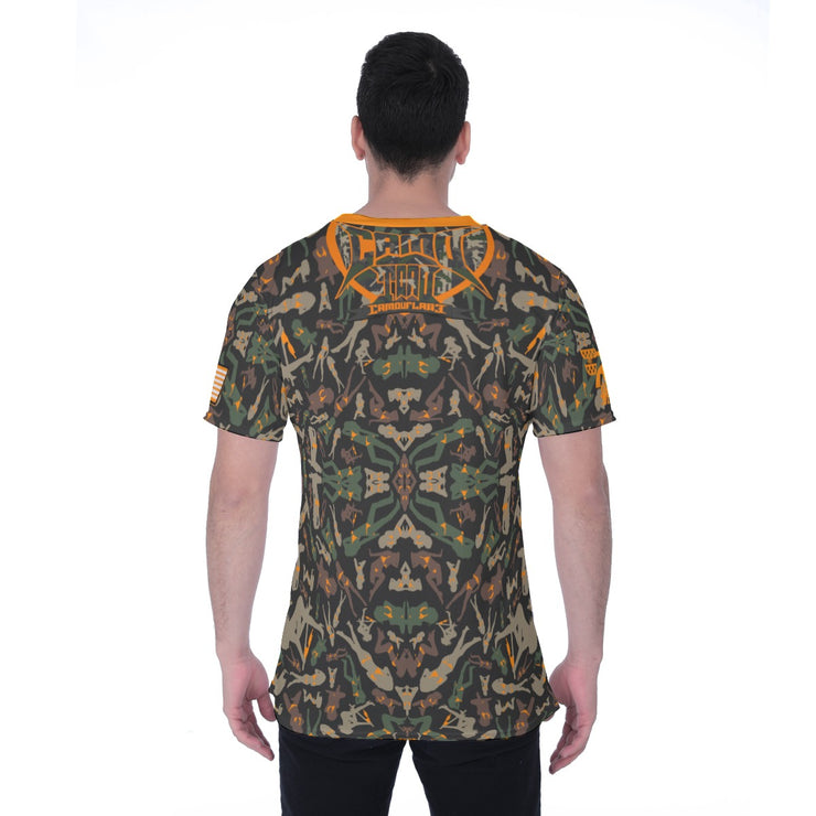 "New Sexy Classic" Camo Toad (Newest) Pattern w/ Logos Athletic Premium Tee