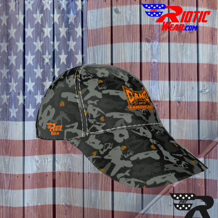"Dark Sexy" Camo Toad Snap-Back Cap