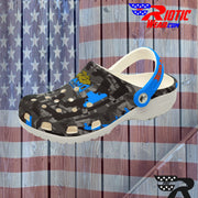 "Camo Toes" Dark Blue (Not Crocs......of sh*t)