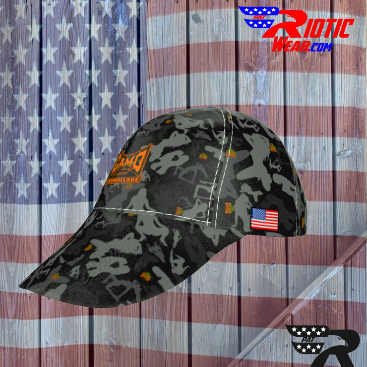 "Dark Sexy" Camo Toad Snap-Back Cap