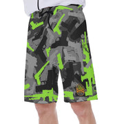 "Lime Gunner" Men's Premium Board or Swim Shorts