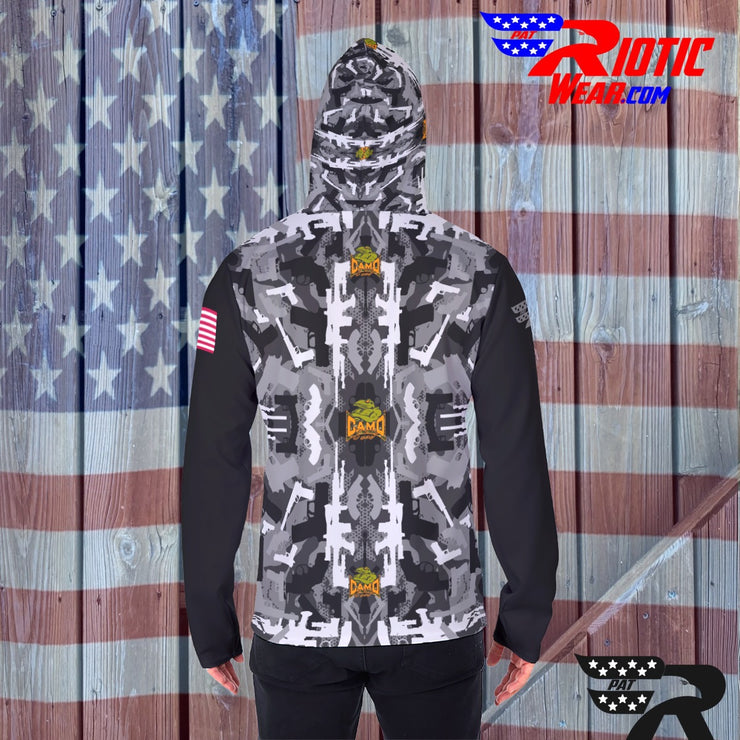 "Patriot Gun Edition" Camo Toad Hoodie w/Face Cover