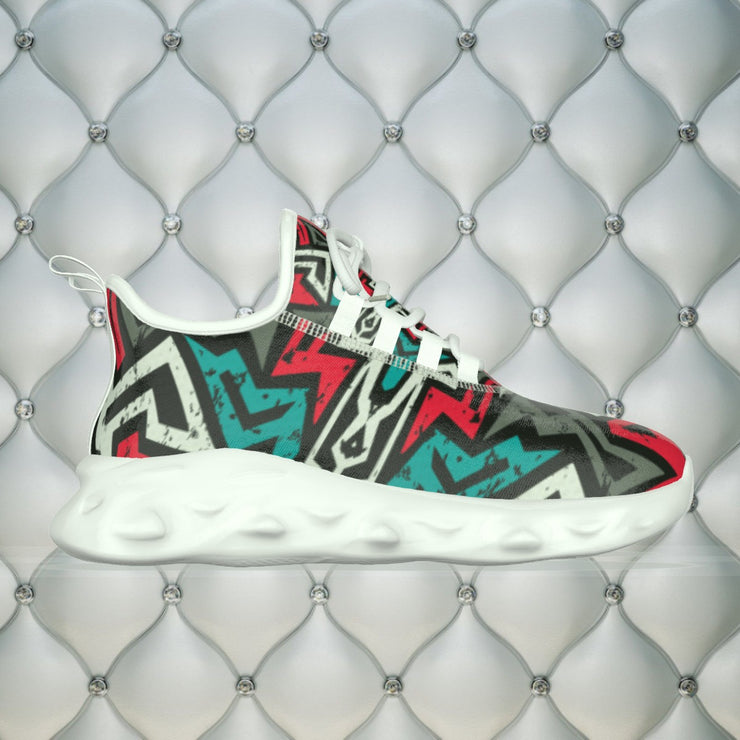 [[ Spring Colors Abstract  ]] Women's Athletic Light Running Shoe